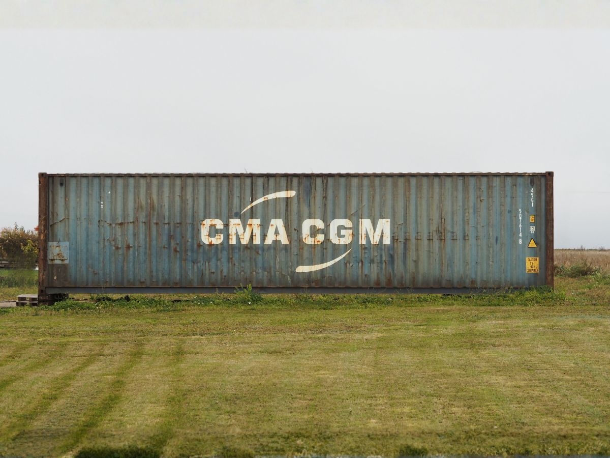 Lodní kontejner 40 HC CW modrá barva 3