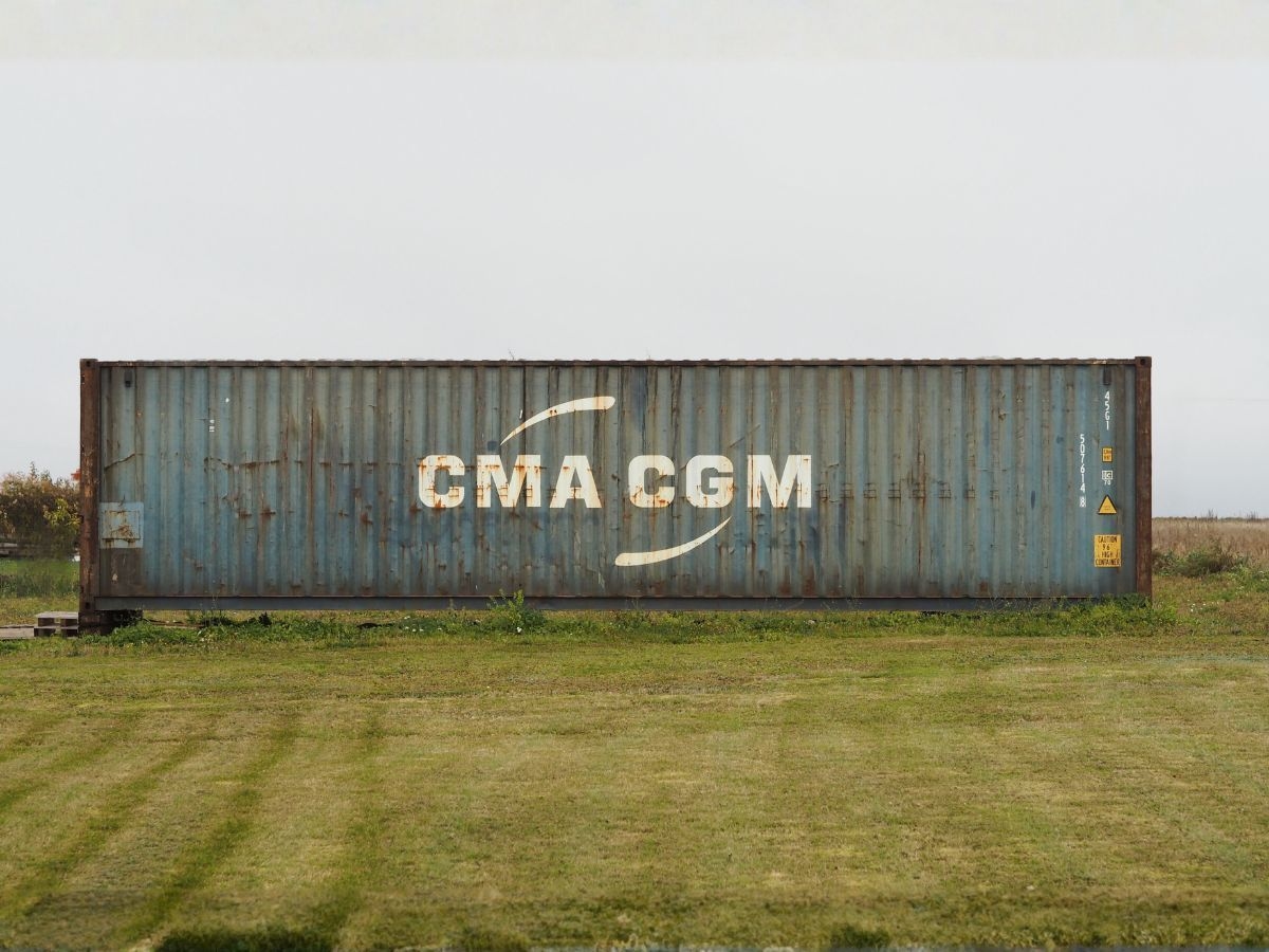 Lodní kontejner 40 HC CW modrá barva 3